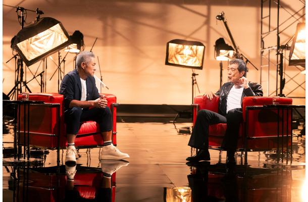 『NHK MUSIC SPECIAL　矢沢永吉 ヤザワ×イチロー～俺たちの失敗～』（C）NHK