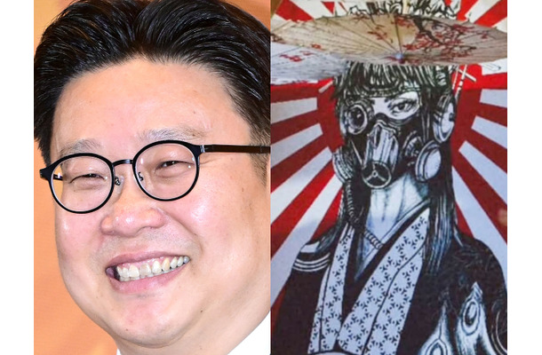 「誤った韓国文化を伝播するな！」自称・韓国広報専門家がルーマニアの飲食店に激怒…韓国料理なのに旭日旗？【画像】