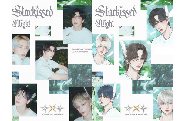 TXT、日本AL『Starkissed』で“少女漫画の主人公”に?!人気漫画家描き下ろしイラスト公開