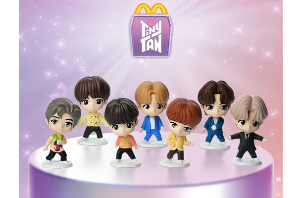 日本でも売ってほしい…！韓国マクドナルド、BTSキャラ「TinyTAN」とコラボしたハッピーセット販売開始