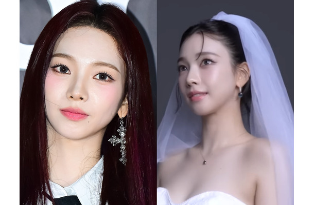 「今日私結婚する」aespa・カリナが花嫁に!?純白ウェディングドレス姿の圧巻美貌でファンを虜に