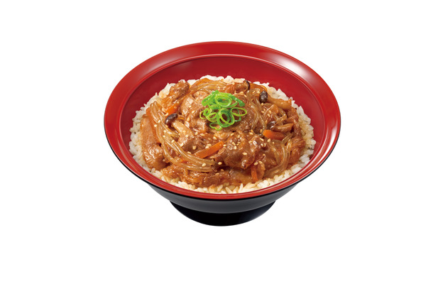 プルコギ牛カルビ焼肉丼（並盛）　　730円