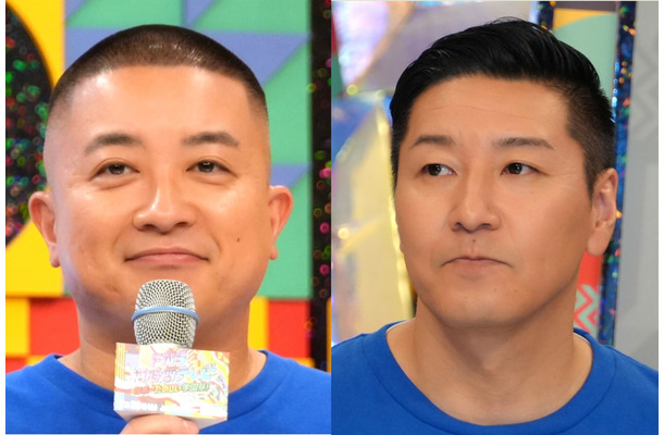 チョコレートプラネット・松尾駿＆長田庄平【撮影：小宮山あきの】
