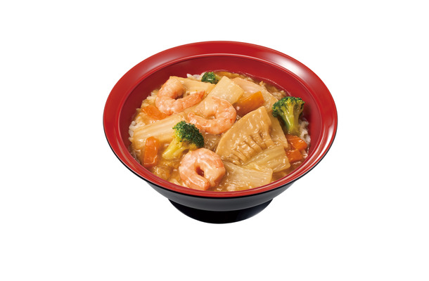 エビ中華丼（並盛）690円