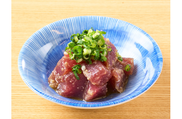 鰹の塩ユッケ（税込439円）