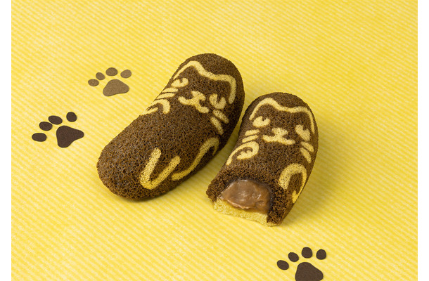 東京ばな奈ぶにゃんこ チョコバナナ味、「見ぃつけたっ」4個入 734円(本体価格680円)、8個入 1,350円(本体価格1,250円)