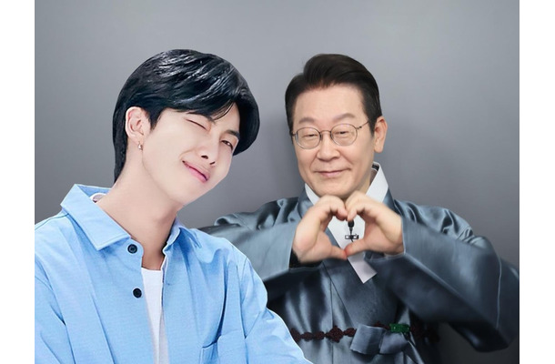 「オーマイガー、合成？」とBTS・RM本人も反応　韓国大統領が投稿した話題の“ツーショット”、真相とは