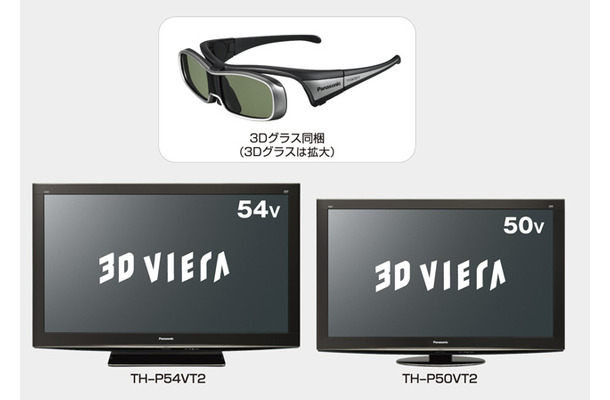 「3D VIERA VT2シリーズ」