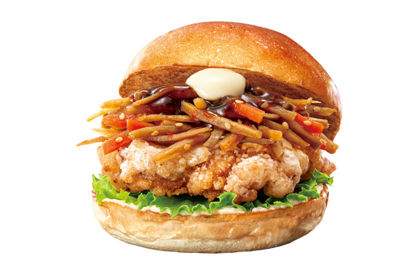 鶏ごぼうバーガー　560円