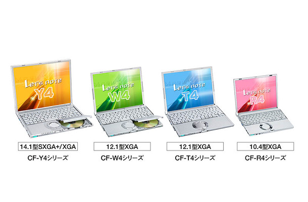 モバイルノートPC「Let'snote」の新ラインアップ