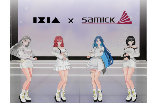 今年8月誕生の新人!韓国バーチャルガールズグループ「IXIA」、老舗楽器メーカーとのコラボ発表