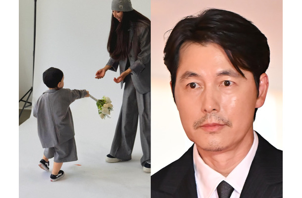 婚姻関係にないチョン・ウソンとの間に生まれた息子を突然公開 「父親を守りたい」と語っていた年下モデルに賛否