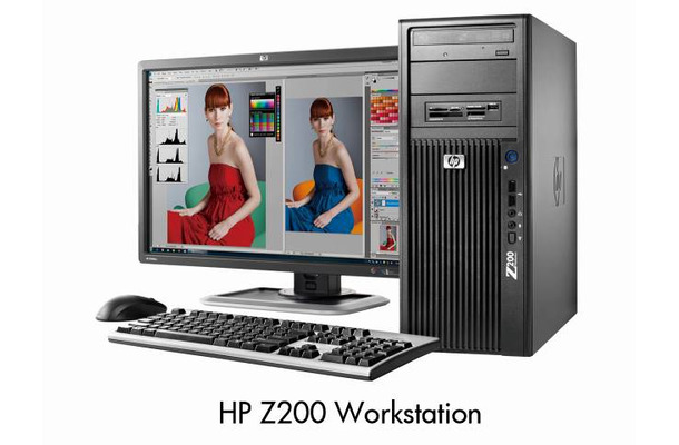 HP Z200 Workstation外観