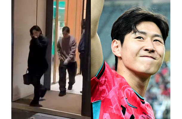 久保建英の“親友”イ・ガンイン、歳上の財閥美女とデート…フェラーリの助手席のドアを自ら開けエスコート