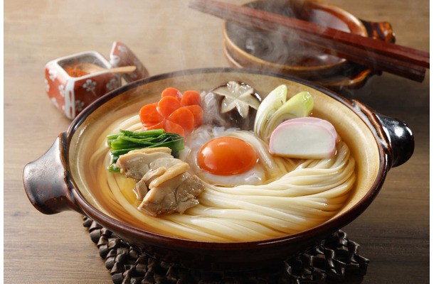 平延べうどん(鍋調理画像)