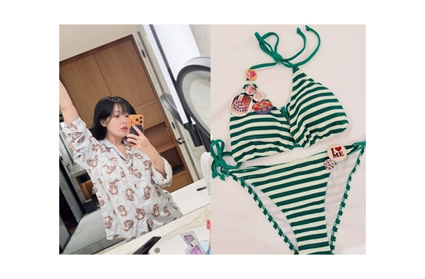 ヒョナがダイエット成功を“自信満々”に報告。着用ビニキも公開