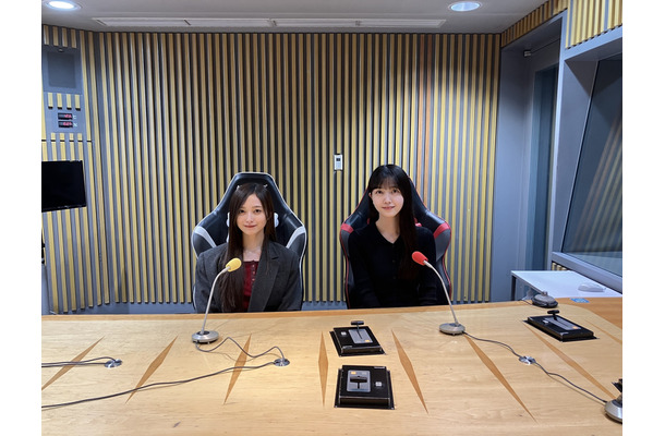 左から）井上和、久保史緒里『乃木坂46のオールナイトニッポン』