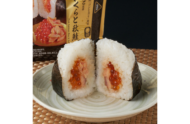 ぼんご監修 ごちむすび いくらと秋鮭（税込320円）