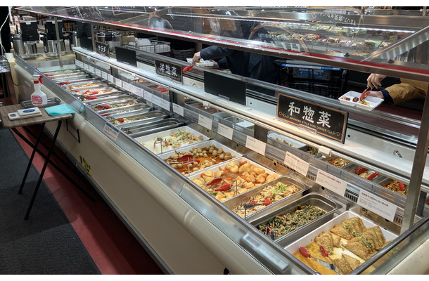 惣菜バイキング売場