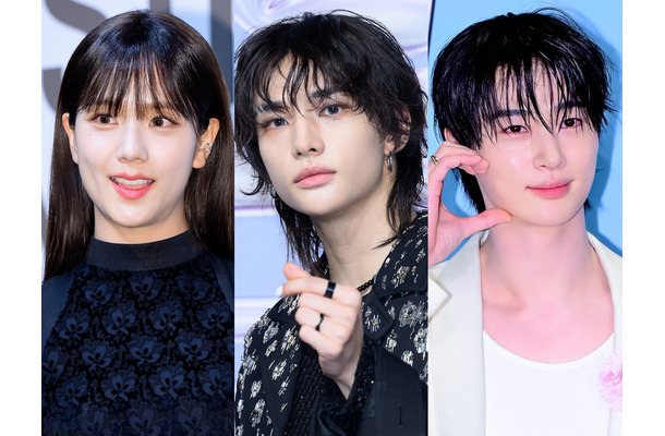 “歴代級スリーショット”！BLACKPINK・ジス×Stray Kids・ヒョンジン×ビョン・ウソク、豪華共演が話題！