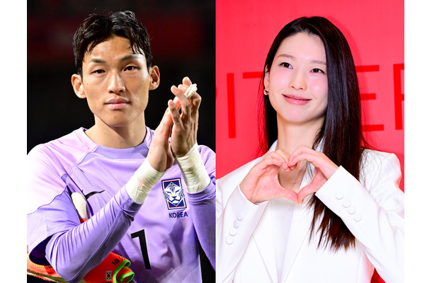 FC東京キム・スンギュがメロメロ状態？美人モデル奥様と見つめ合う密着SHOTにファン悶絶【PHOTO】