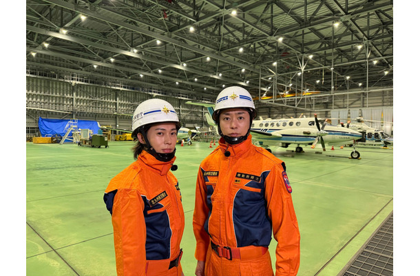 左から）末澤誠也（Aぇ! group）、櫻井翔『櫻井翔のワンナイトスタディ』（C）フジテレビ