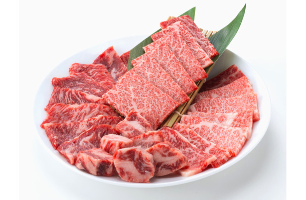 牛角「黒毛和牛４種盛り」(税込4,158円)