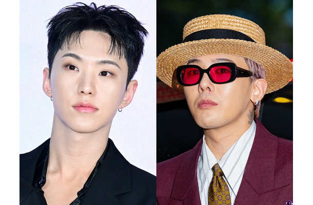 “入隊中”SEVENTEEN・ホシ、G-DRAGON公演を訪問！メンバーとの2SHOTも　近況が話題【PHOTO】