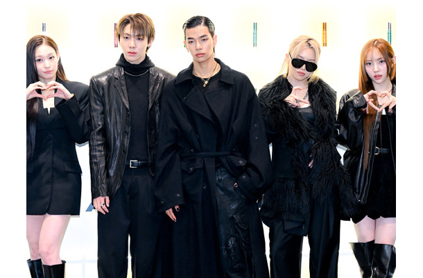 男女グループALLDAY PROJECT、カリスマオーラで視線独占“オールブラック”衣装でイベントに登場【PHOTO】