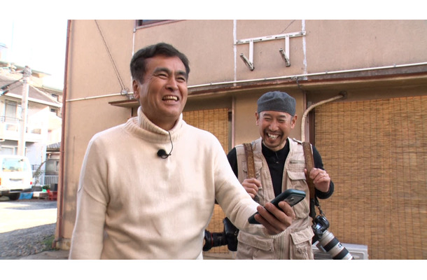 左から）石原良純、渡部陽一（C）フジテレビ