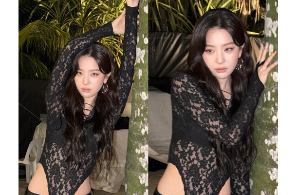 「もっと服を着て」超ハイレグタイプのボディースーツで悩殺！新年最初の投稿から色気あふれるスルギ【PHOTO】