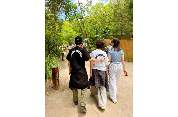 （写真は渡辺満里奈の公式ブログから）