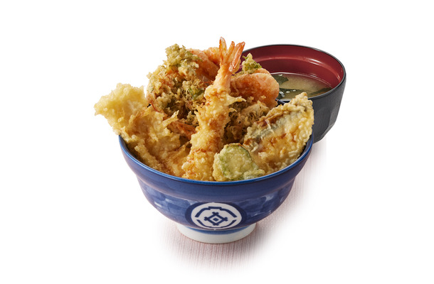 早春海老天丼（みそ汁付）1,090円（税込）