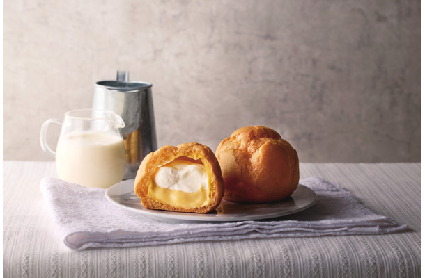 ダブルシュークリーム 北海道純生クリーム（税込108円）