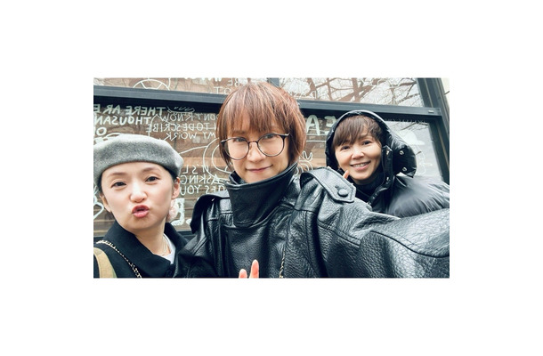 （写真は渡辺満里奈の公式ブログから）