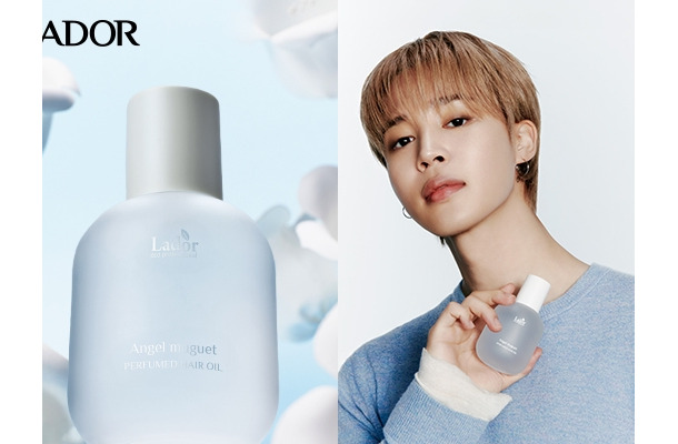 BTS・JIMINの“天使のビジュアル”に釘付け！アンバサダー務める「LADOR」が新香水ヘアオイル発売