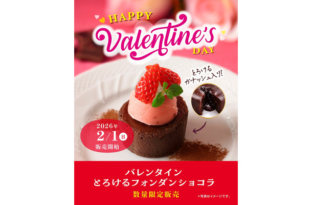 星乃珈琲店　バレンタイン とろけるフォンダンショコラ