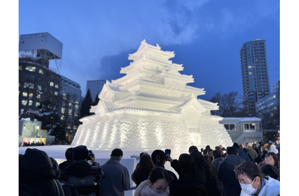 「2026さっぽろ雪まつり」大通会場【撮影／RBB TODAY編集部】