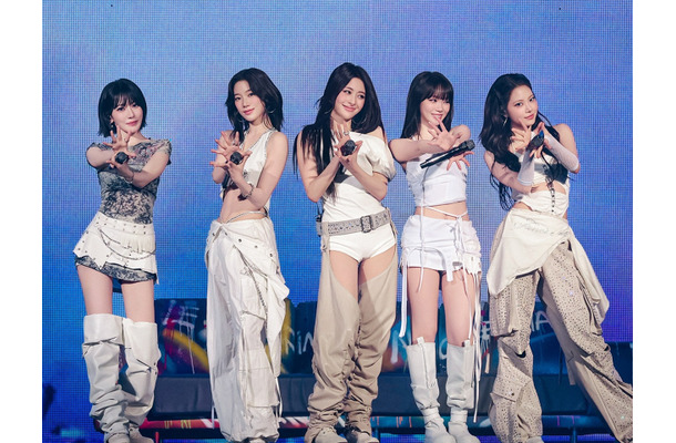 LE SSERAFIM、異例の“逆走ヒット”を記録！1stSG『SPAGHETTI』がオリコン1位を獲得