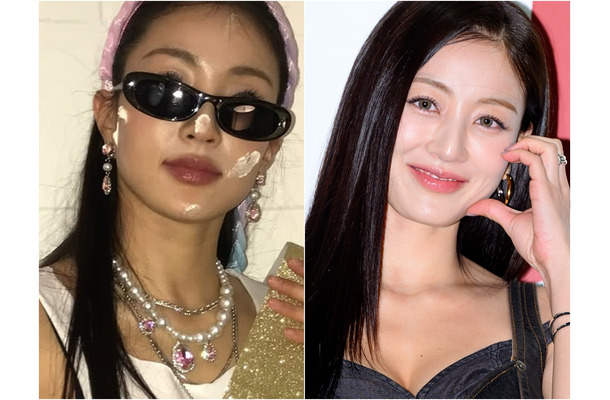 TWICEジヒョ、ビッカビカの「BIRTHDAY QUEEN」に！ユニコーンヘアバンドでお茶目に29歳を報告