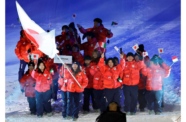 日本選手団(Photo by David Ramos/Getty Images)