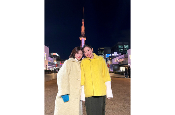 桶狭間古戦城跡にて『豊臣兄弟！SP 豊臣姉妹たび』（C）NHK