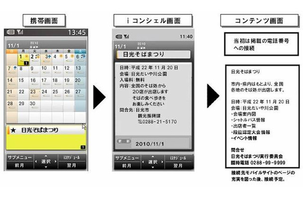 スケジューラ機能（iスケジュール）