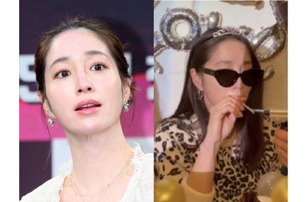 俳優イ・ビョンホンの女優妻、誕生日動画が思わぬ批判の的に？“喫煙”への視線が一層厳しく