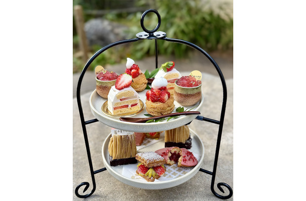 アフタヌーンセット～贅沢丹波いちご～　/2,750円(税込)