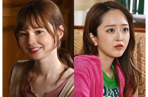 左から）マーシュ彩、みりちゃむ『リブート』（C）TBS