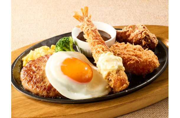 満腹！オールスタープレート（税込1,309円）