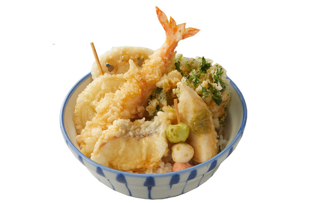 真鯛と筍の天丼　1,090円（税込）