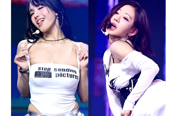 本当にアイドル？ はち切れそうな“圧勝ボディ”　ナッティ＆ジュリーの試着室SHOTに「これは強すぎる」