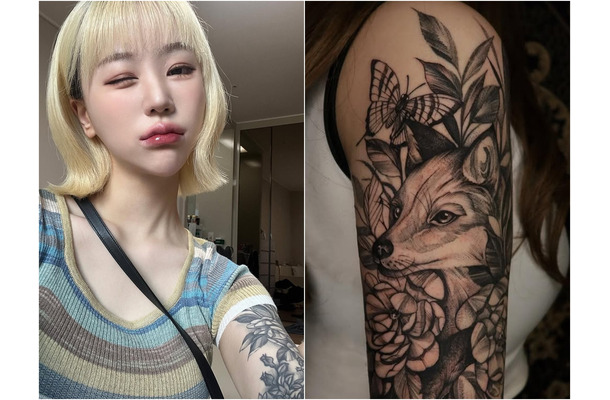 全身タトゥーを後悔して除去…中2から1000万円かけて“全身整形”、韓国ママユーチューバーの近況